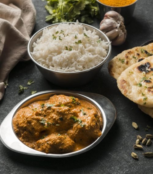 high-angle-indian-food-arrangement